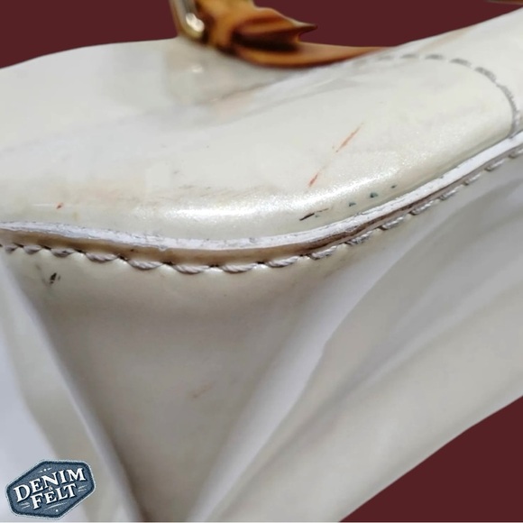 Louis Vuitton Womens Perle/White Monogram Vernis Rosewood Handbag/Purse/Tote🩷 - Picture 6 of 8